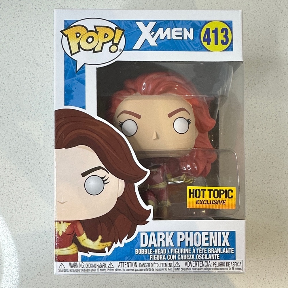 Funko Pop Dark Phoenix #413 X-Men Hot Topic Exclusive Marvel Vinyl